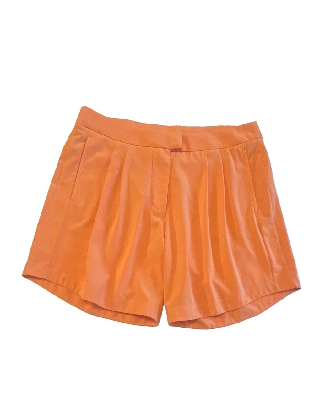 Nike Flex Ace Laser Orange Pleated Golf Shorts 10 M CI9833-871 TennisCore Preppy